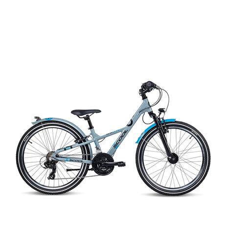 S'COOL Junior Bikes Kinderfahrrad | XXlite 24 Zoll 21-Gang Grey/Blue