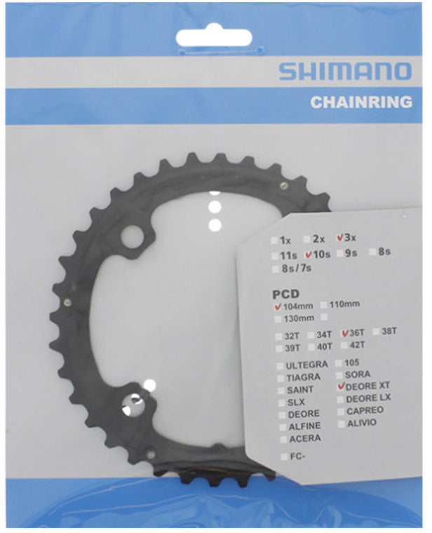 Shimano Deore XT Trekking FC-T780/FC-T781 Kettenblatt AL 10-fach