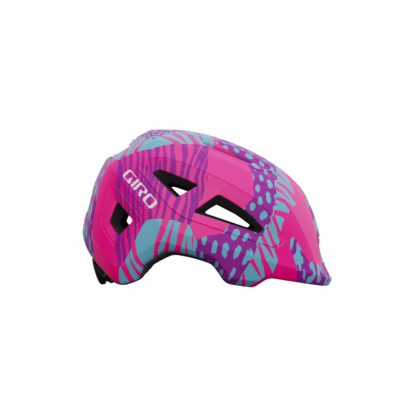 Giro Scamp II Helm matte pink animal