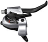 Shimano Tourney TX ST-TX800 Schalt-/Bremshebel für V-Brake Rechts 8-fach silber/schwarz