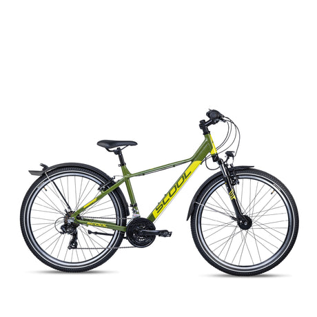 S'COOL Junior Bikes Kinderfahrrad | troX evo 26 Zoll 21-Gang Green/Lime