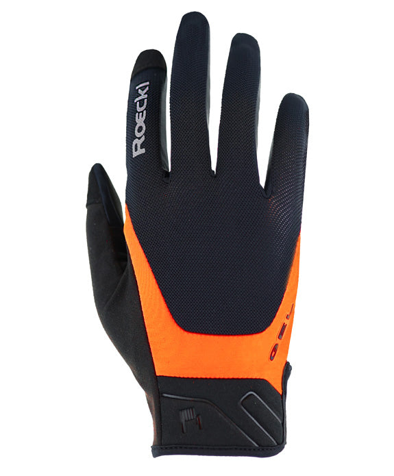 Roeckl Mori 2 Handschuhe Black/fluo Orange