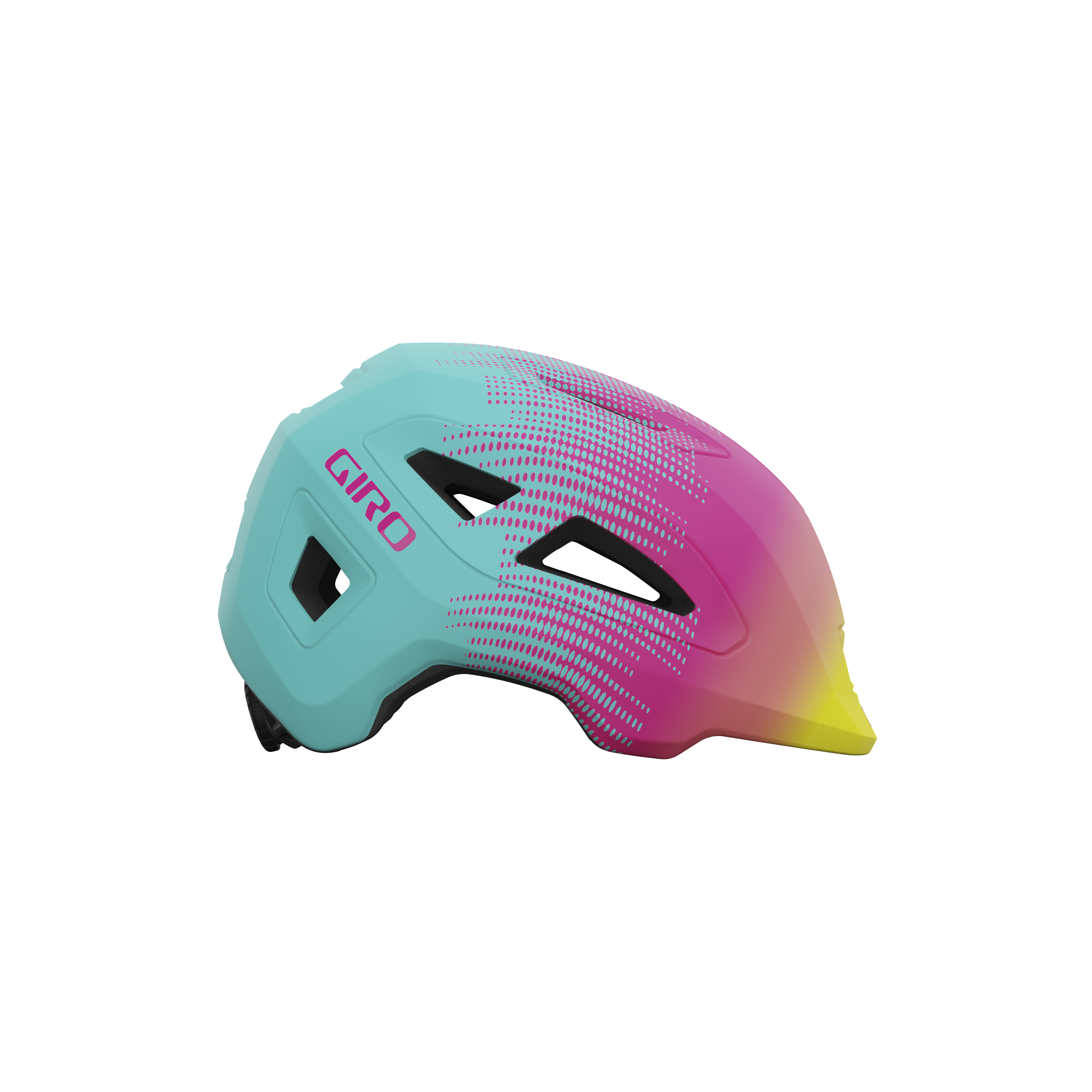 Giro Scamp II Helm matte teal/pink towers