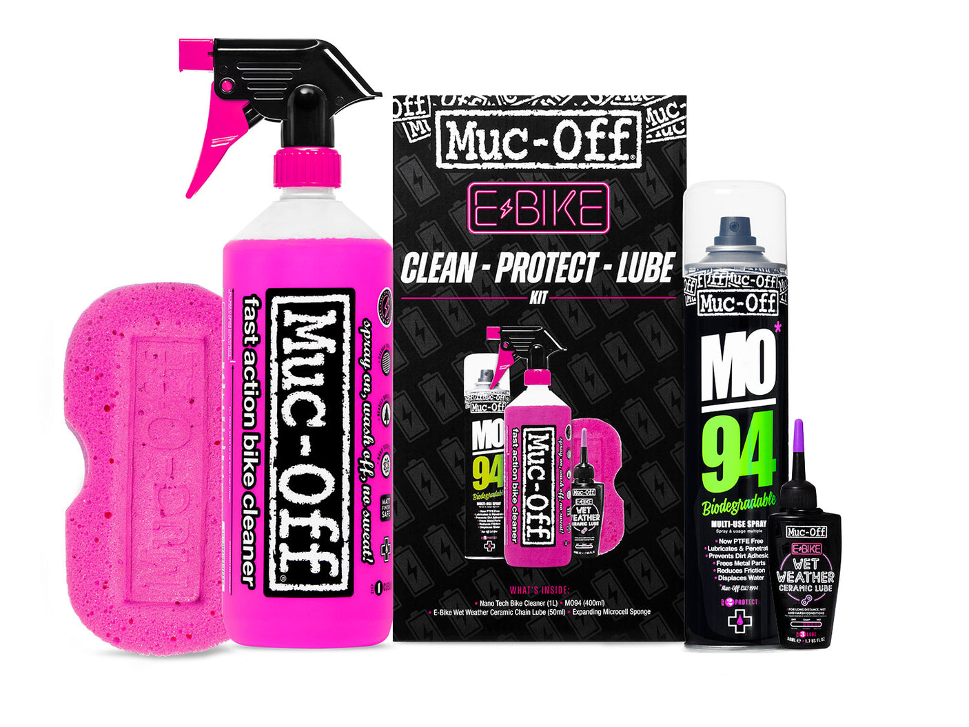 Muc-Off E-Bike Clean/Protect/Lube Reinigungsset