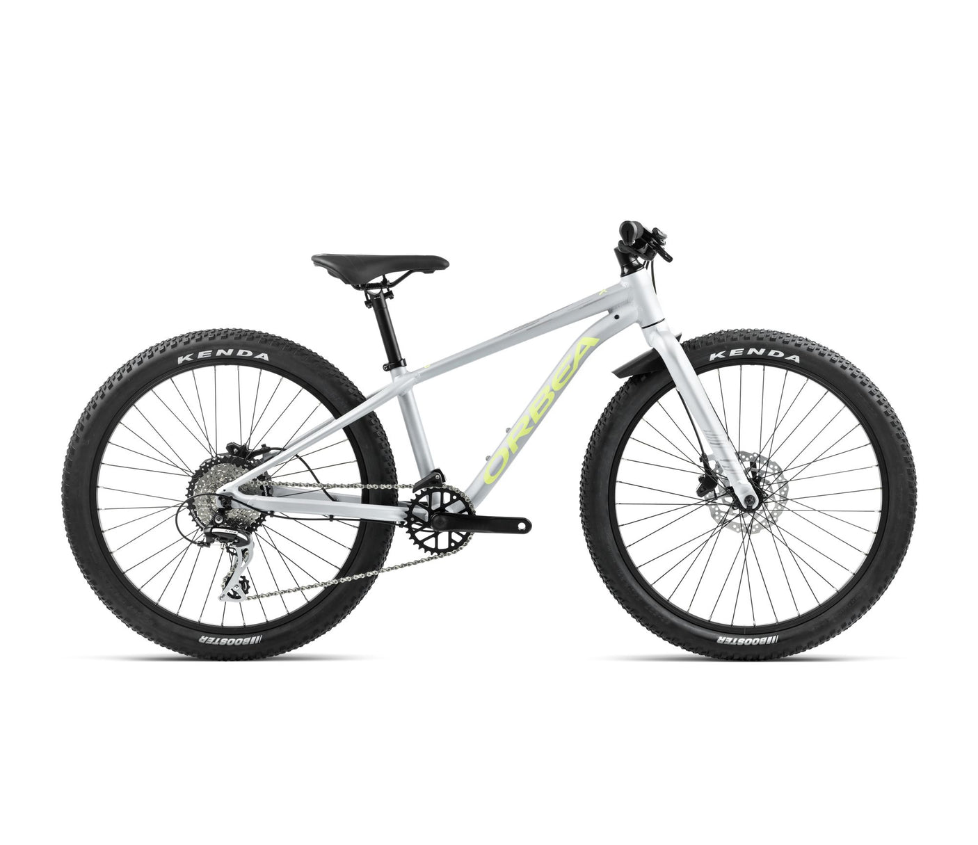 Orbea MX 24 TEAM DISC Silver - Lime (2024)