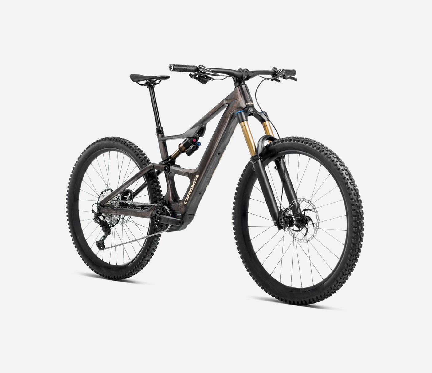 Orbea RISE SL M20 630W Cosmic Carbon View - Golden Sand (2025)