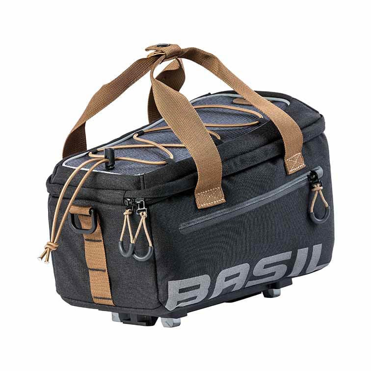 Basil Miles Trunkbag MIK 7l grau/schwarz