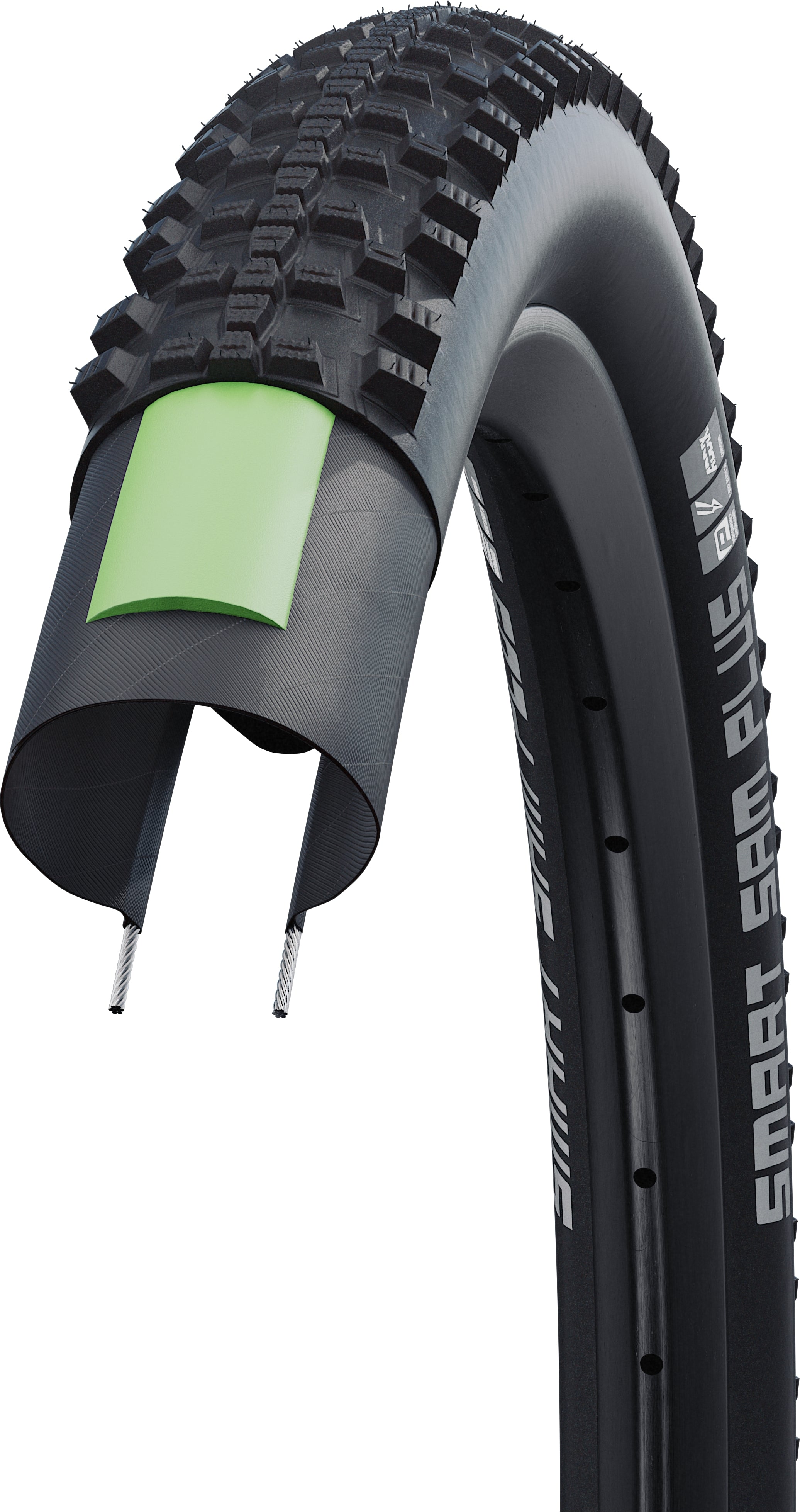 Schwalbe Smart Sam Plus Perf Drahtreifen 28x1.60