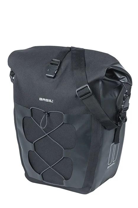 Basil Navigator Waterproof Gepäckträgertasche 25-31l schwarz