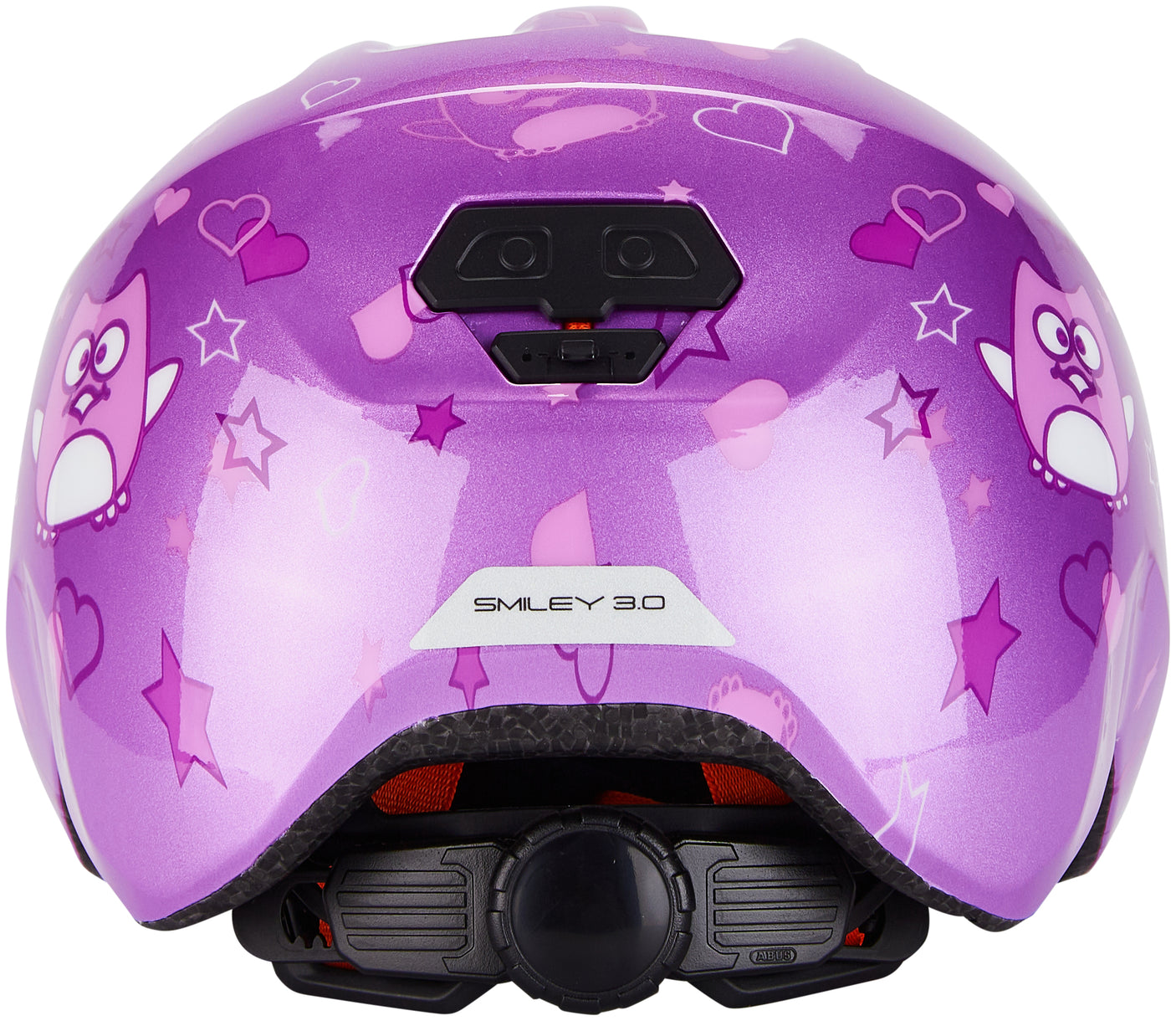 ABUS Smiley 3.0 Helm Kids purple star