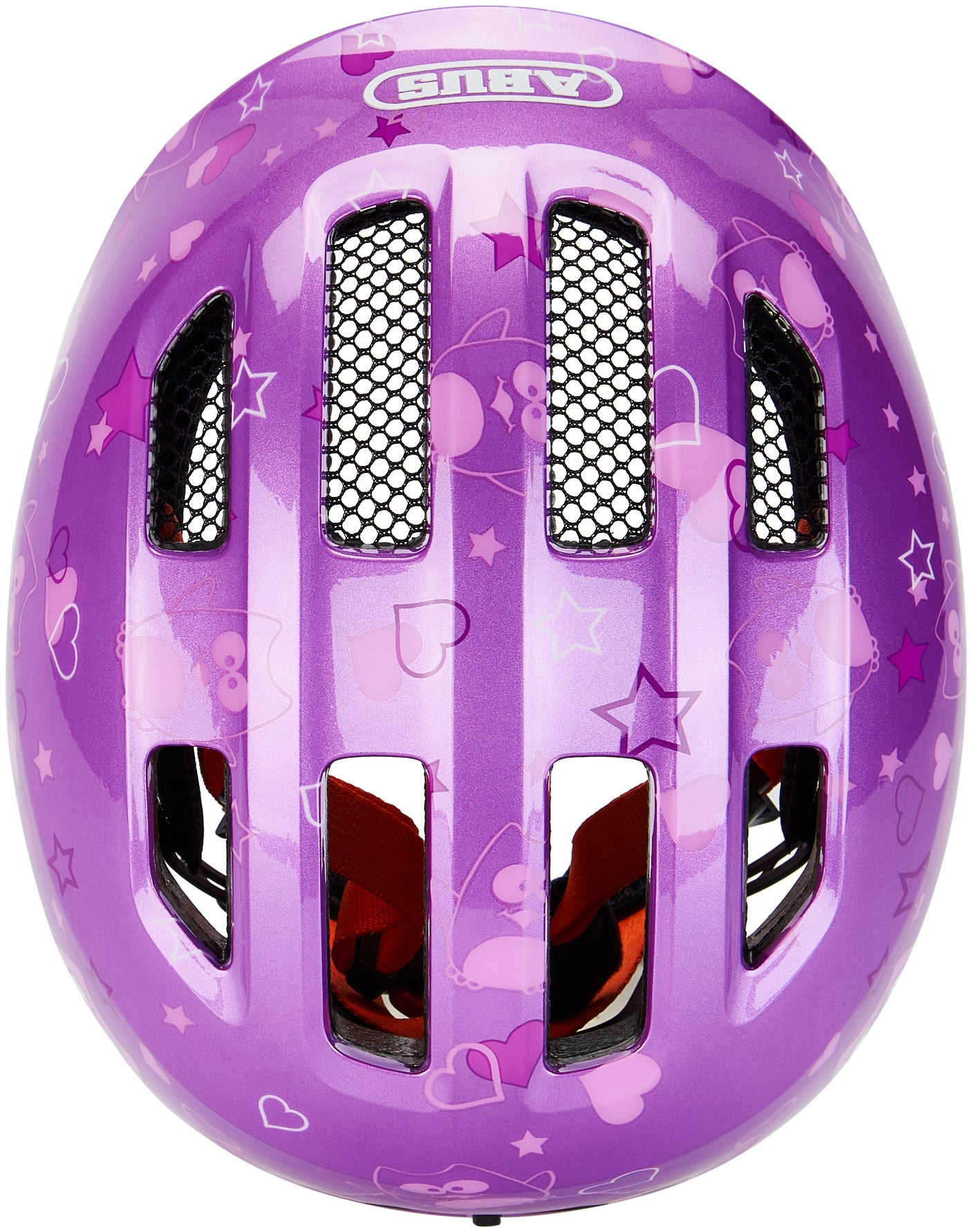 ABUS Smiley 3.0 Helm Kids purple star