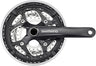 Shimano Trekking FC-T551 Kurbelgarnitur 3x10 48/36/26 Zähne inklusive SM-BB52 schwarz