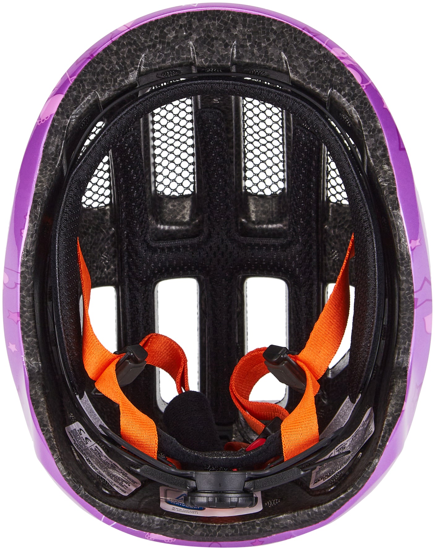 ABUS Smiley 3.0 Helm Kids purple star