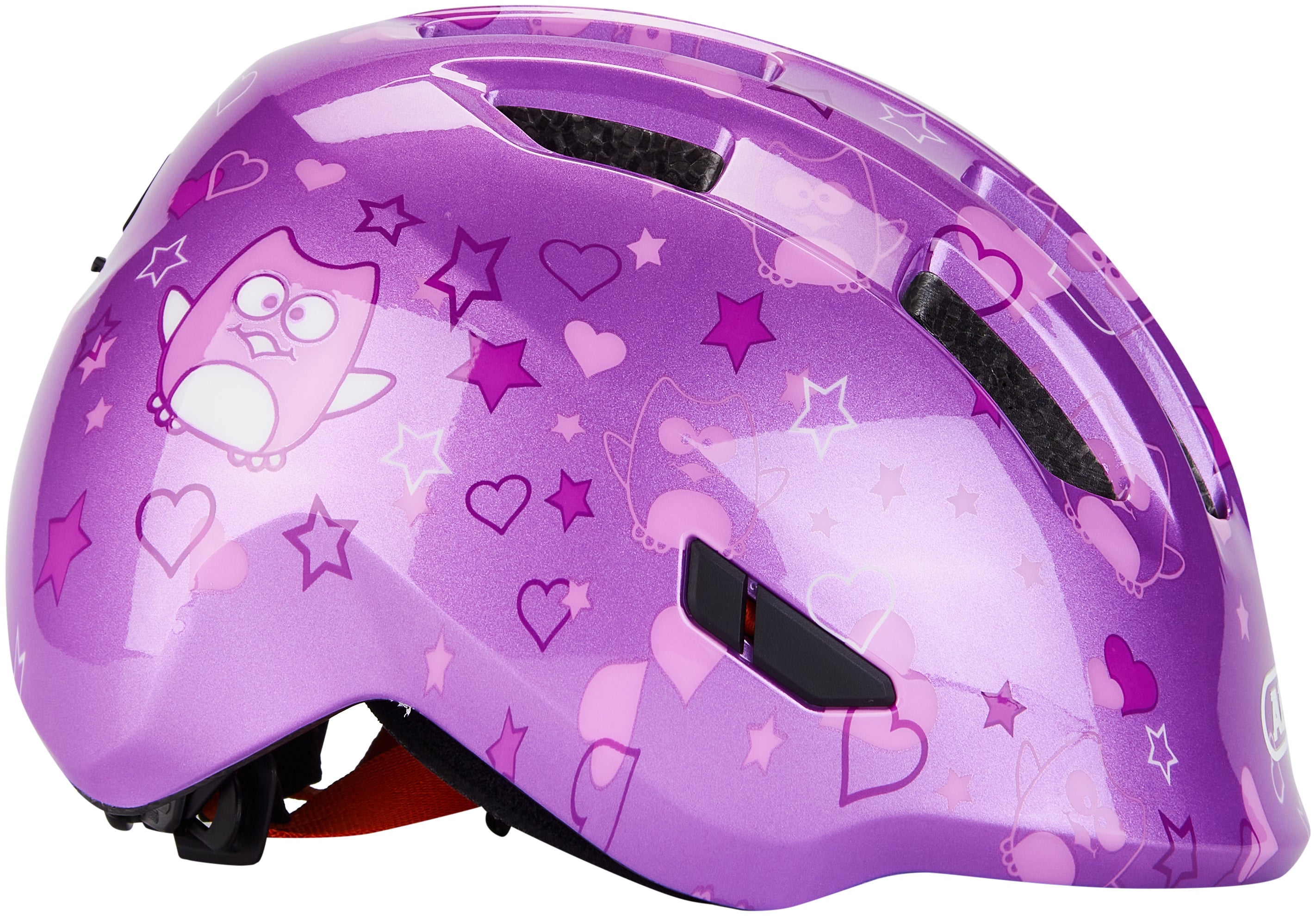 ABUS Smiley 3.0 Helm Kids purple star